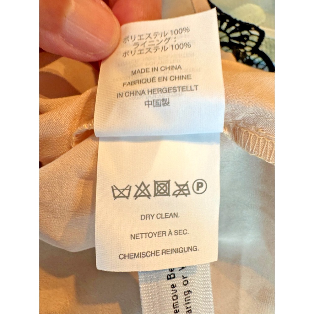 NWT J.Crew G7801 Bell Sleeve Daisylace Sheath Cocktail Dress Black Nude Size 6 - Picture 14 of 16